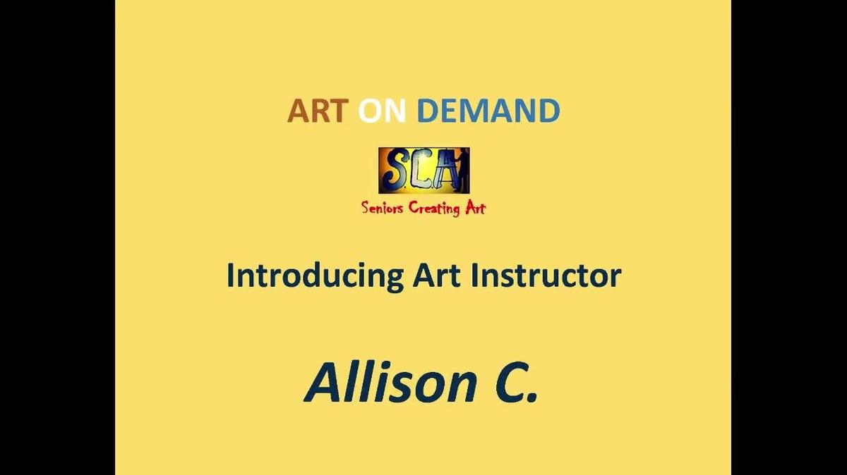 Artist Biography - Allison C.
