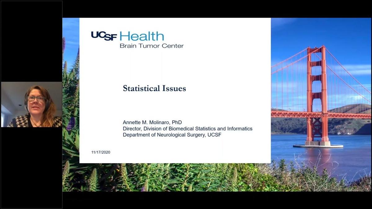 Statistical issues (trial design) - Annette Molinaro.mp4
