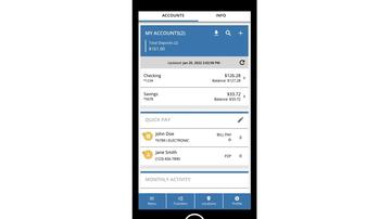 Mobile Banking Interface