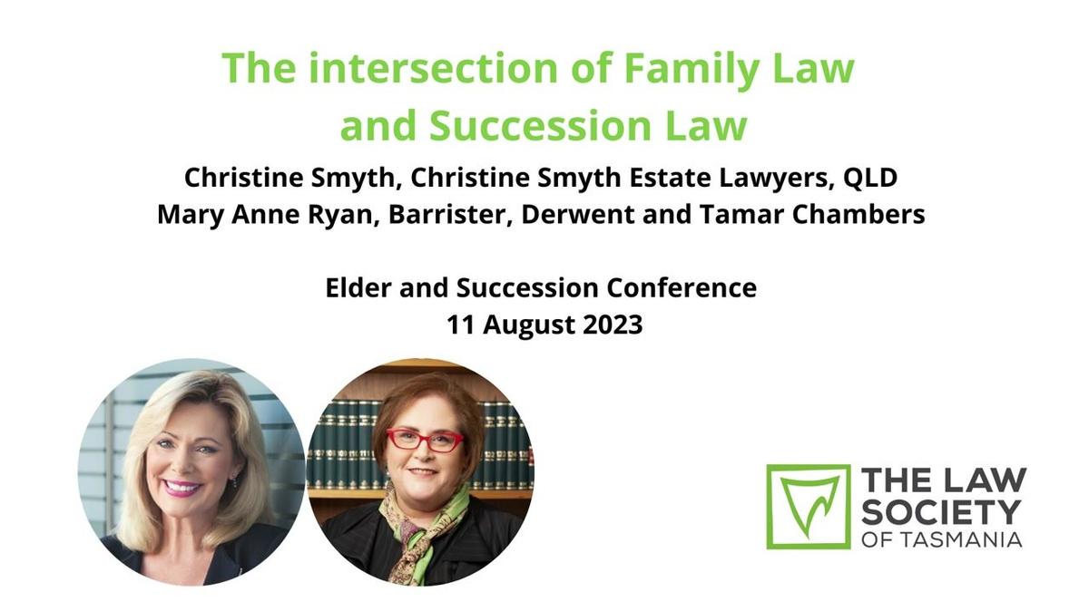 The Intersection of Family Law and Succession Law