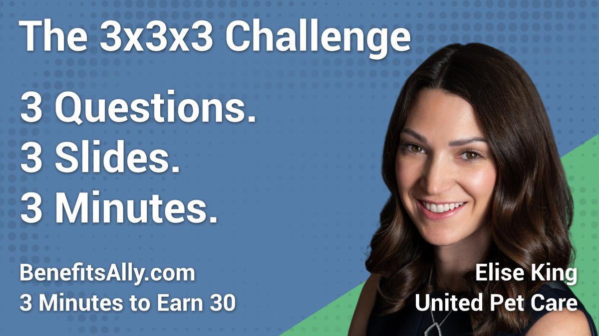 United Pet Care - 3x3x3 Challenge with Elise King