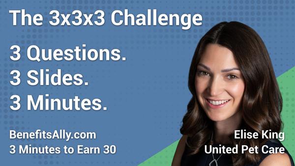 United Pet Care - 3x3x3 Challenge with Elise King