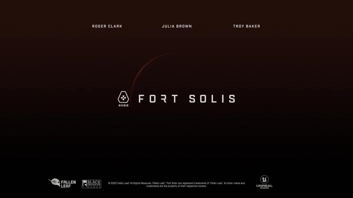 Fort Solis - Official Reveal Trailer