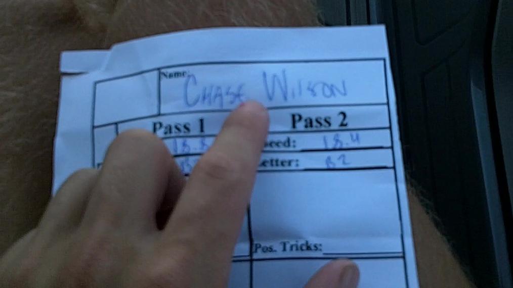 Chase Wilson M1 Round 1 Pass 2