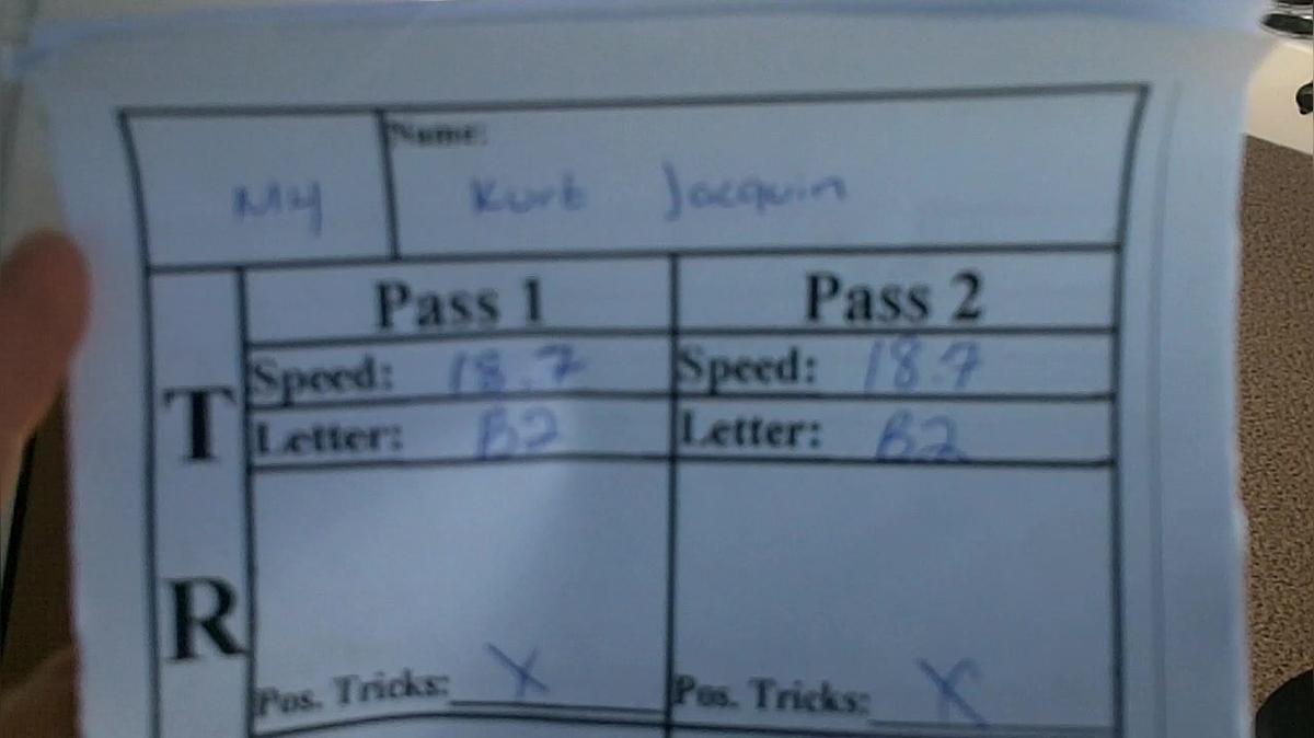 Kurt Jacquin M4 Round 1 Pass 1