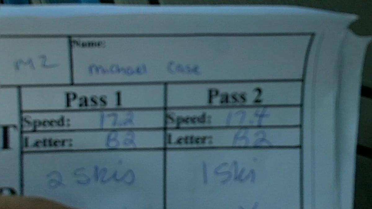 Michael Case M2 Round 1 Pass 2