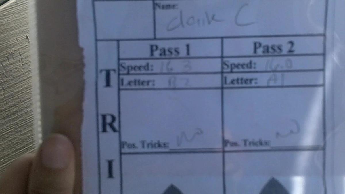 Claire Covington G4 Round 1 Pass 1
