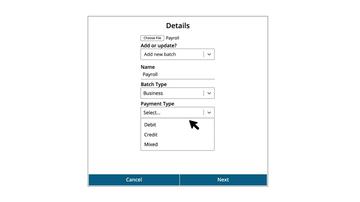 Batch Payee List: Import a Fixed Length File
