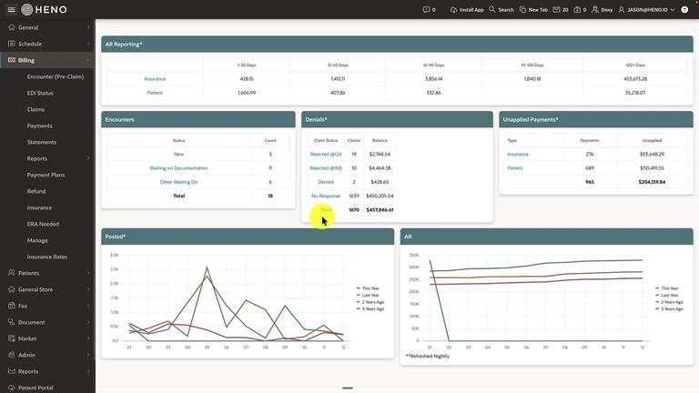 Billing Software + Clearinghouse
