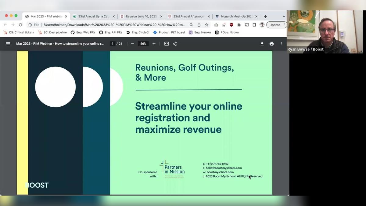 2023 March - Partners in Mission Webinar