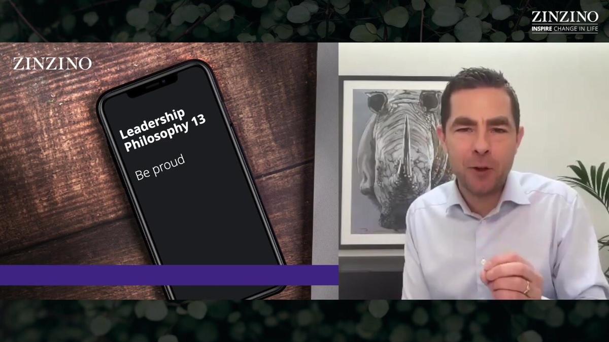 Leadership Philosophy 13 – Be proud