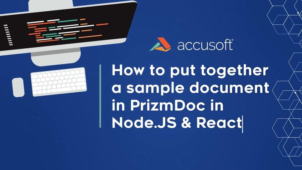 How to View a Document in PrizmDoc with React