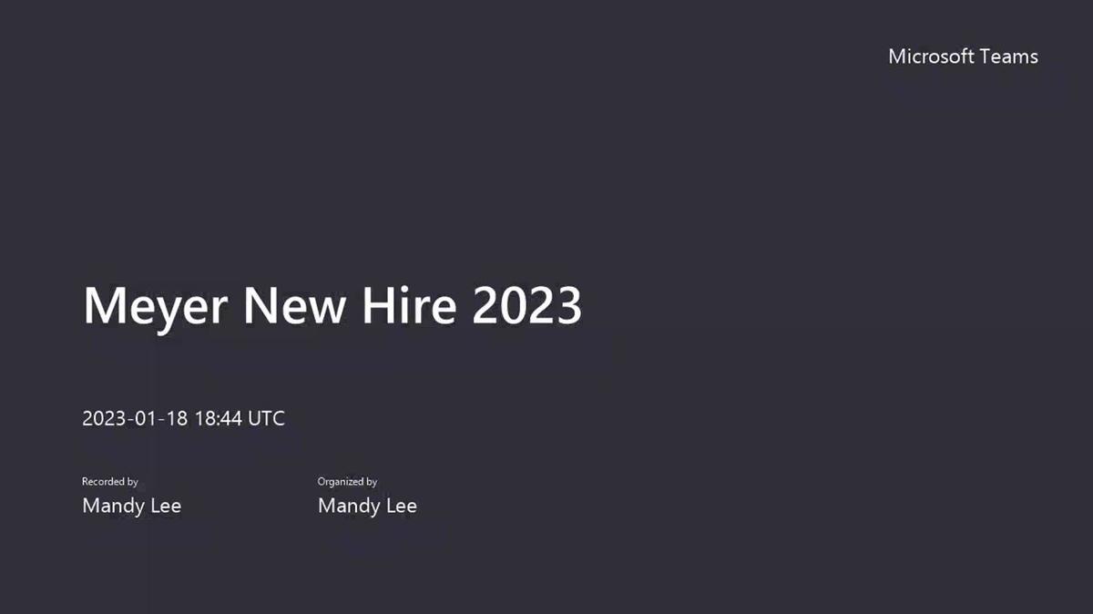 Meyer New Hire 2023-20230118_104422-Meeting Recording