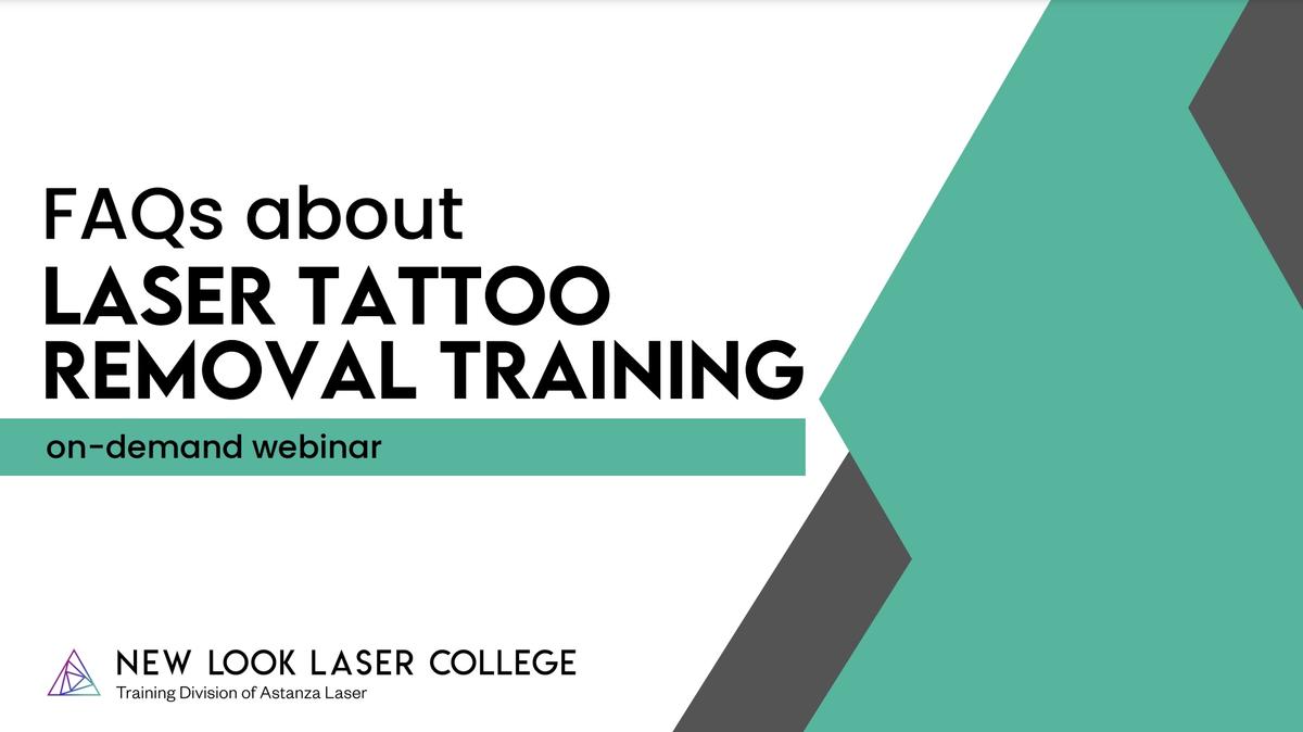 FAQs About Laser Tattoo Removal Training Webinar