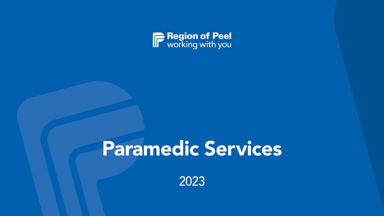 Peel Paramedics 2023