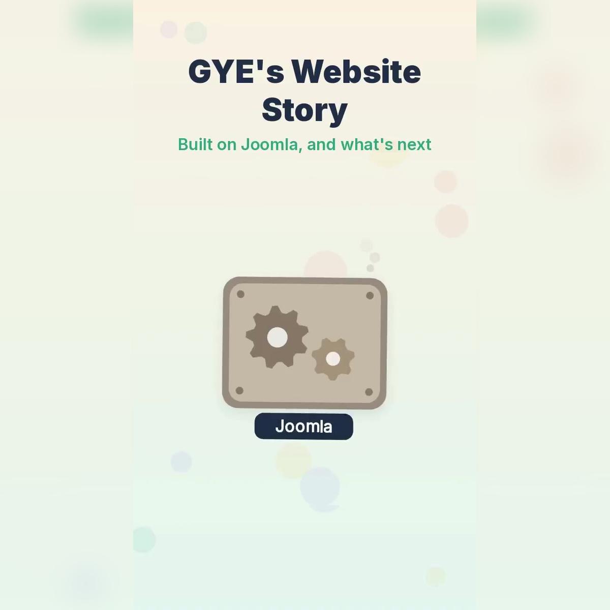 GYE's Website Story