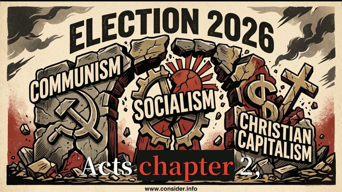 2026 Election: Communism, Socialism, Christian Capitalism