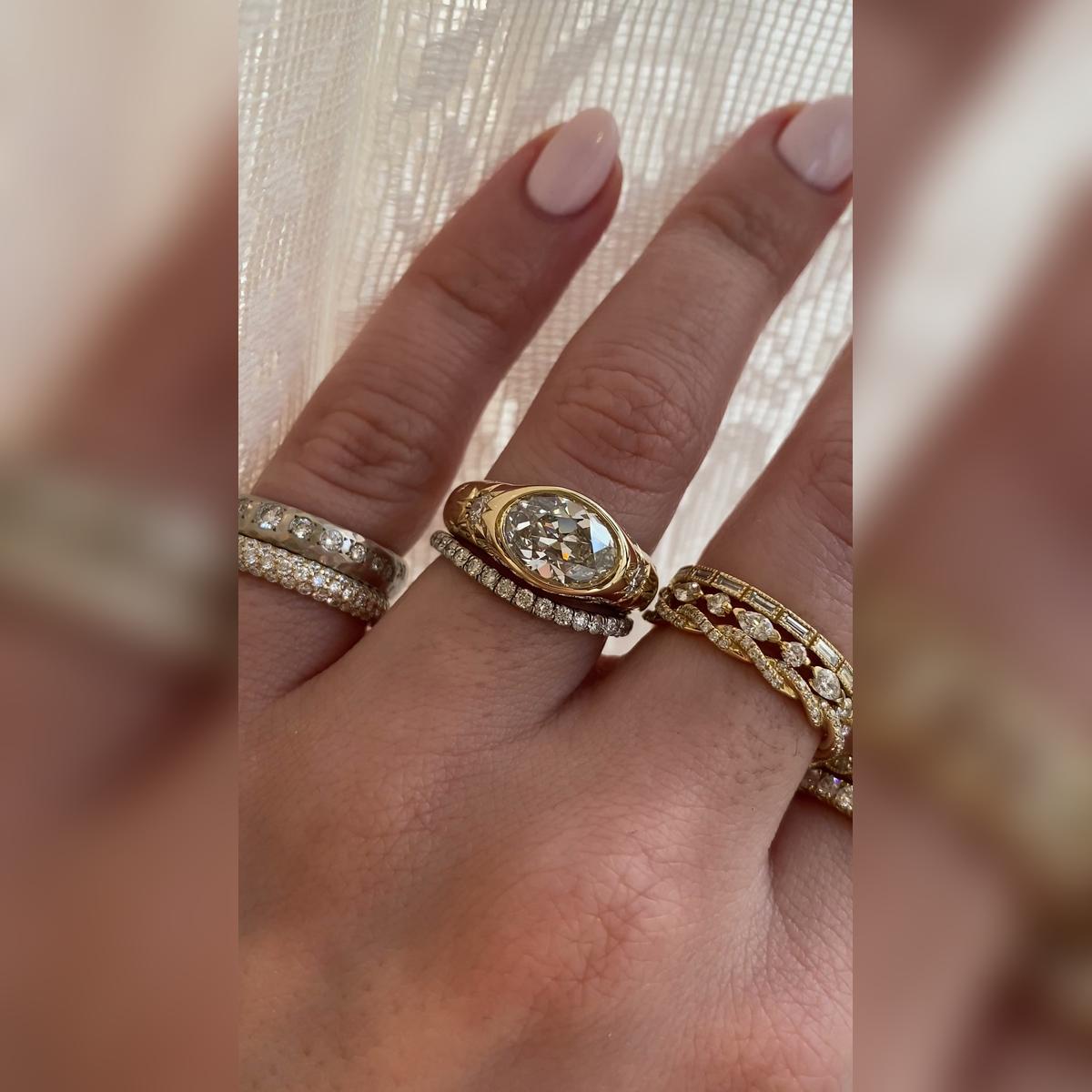 Estee Wedding Band Pairings
