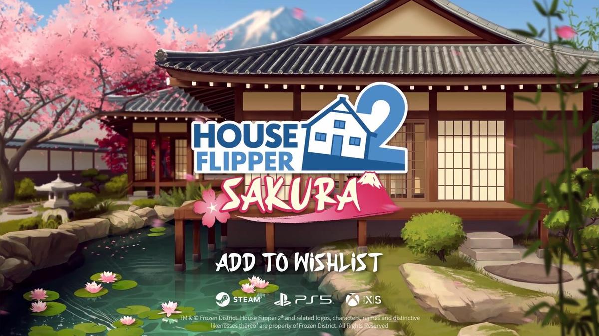 House Flipper 2 + Sakura DLC - PEGI 3