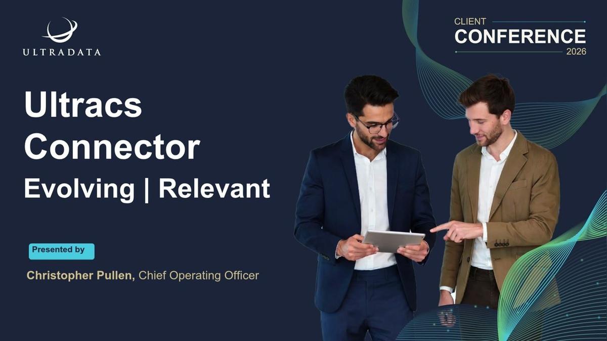 Client Conference 2026 - Ultracs Connector