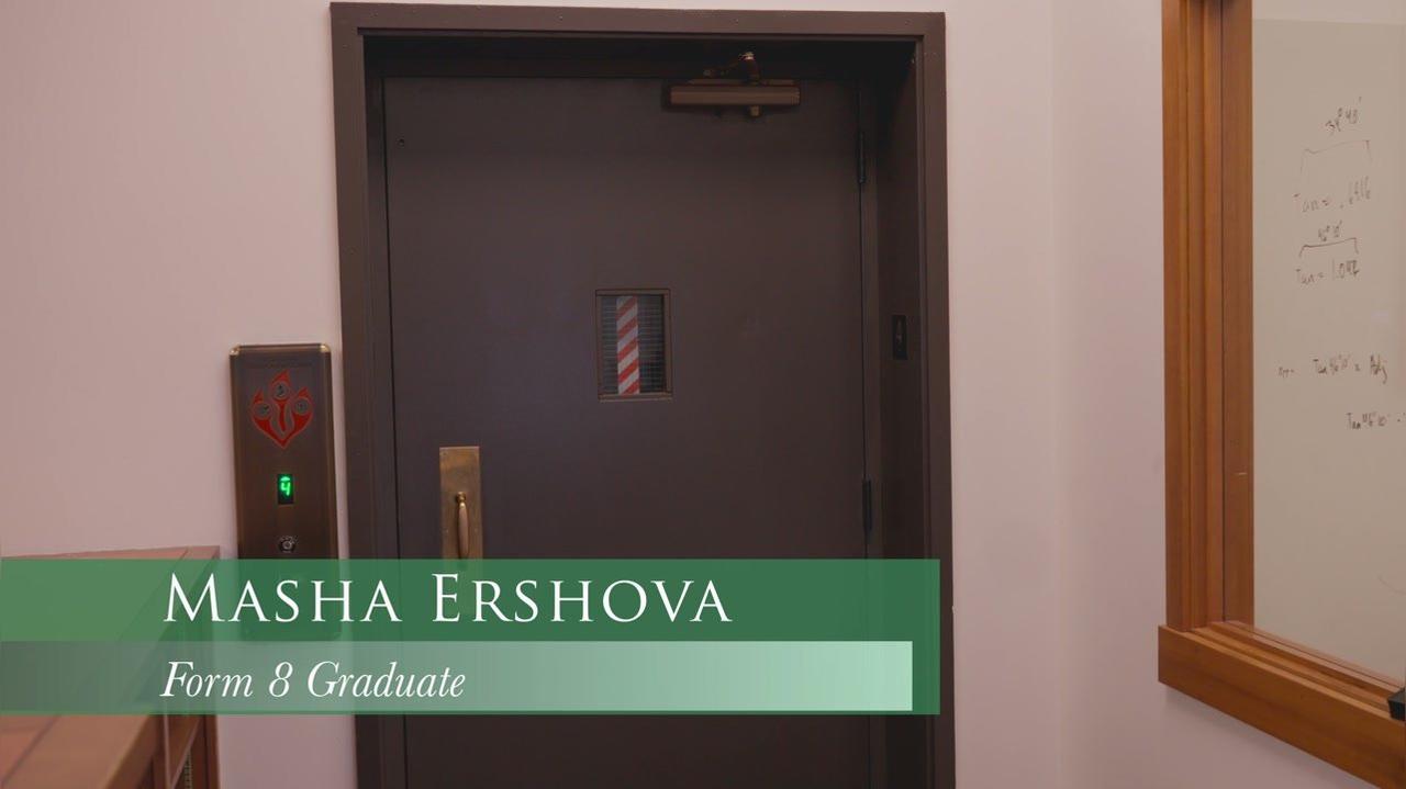 10 - Masha Ershova - F8 Graduate