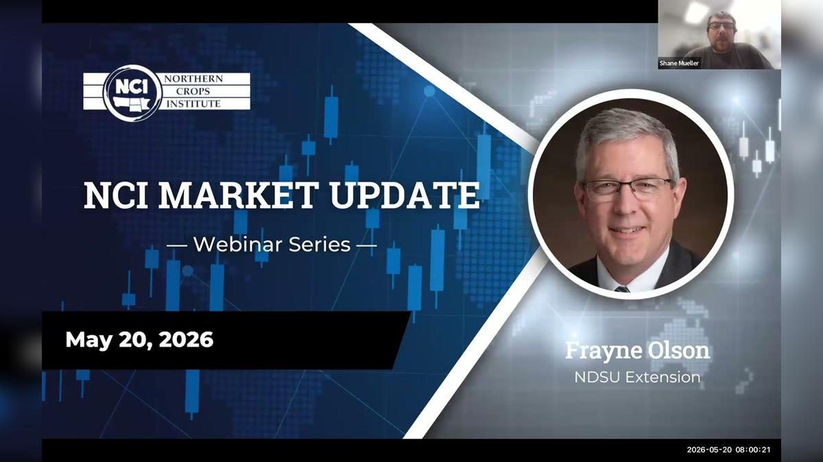 NCI Market Update with Frayne Olson