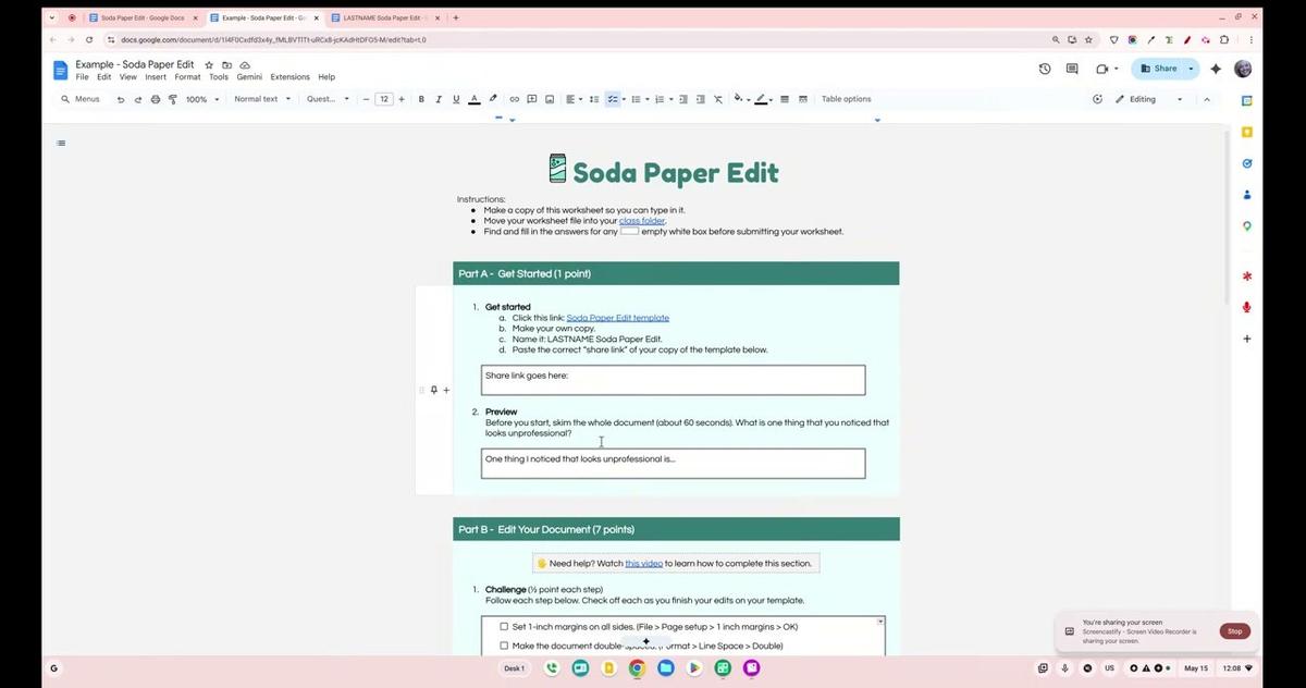 Soda Paper Edit
