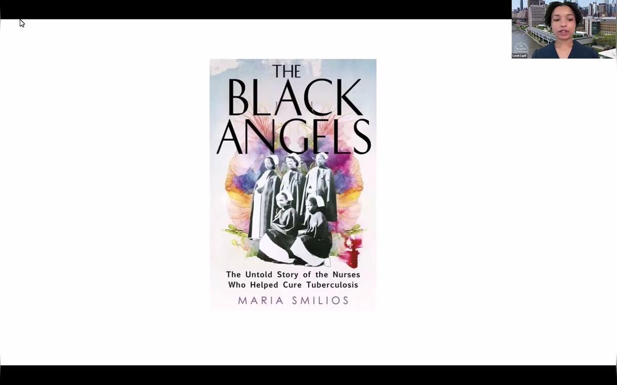 Meet the Author:  Maria Smilios, The Black Angels: The Untold Story of the Nurses Who Helped Cure Tuberculosis