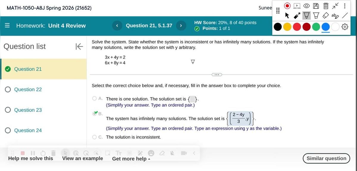 Math 1050 Unit 4 Review #21