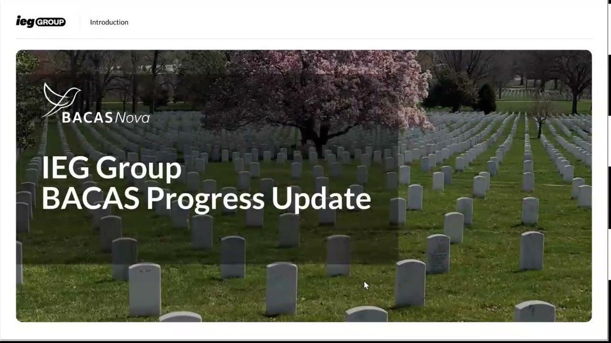 BACAS Progress Update April 2026