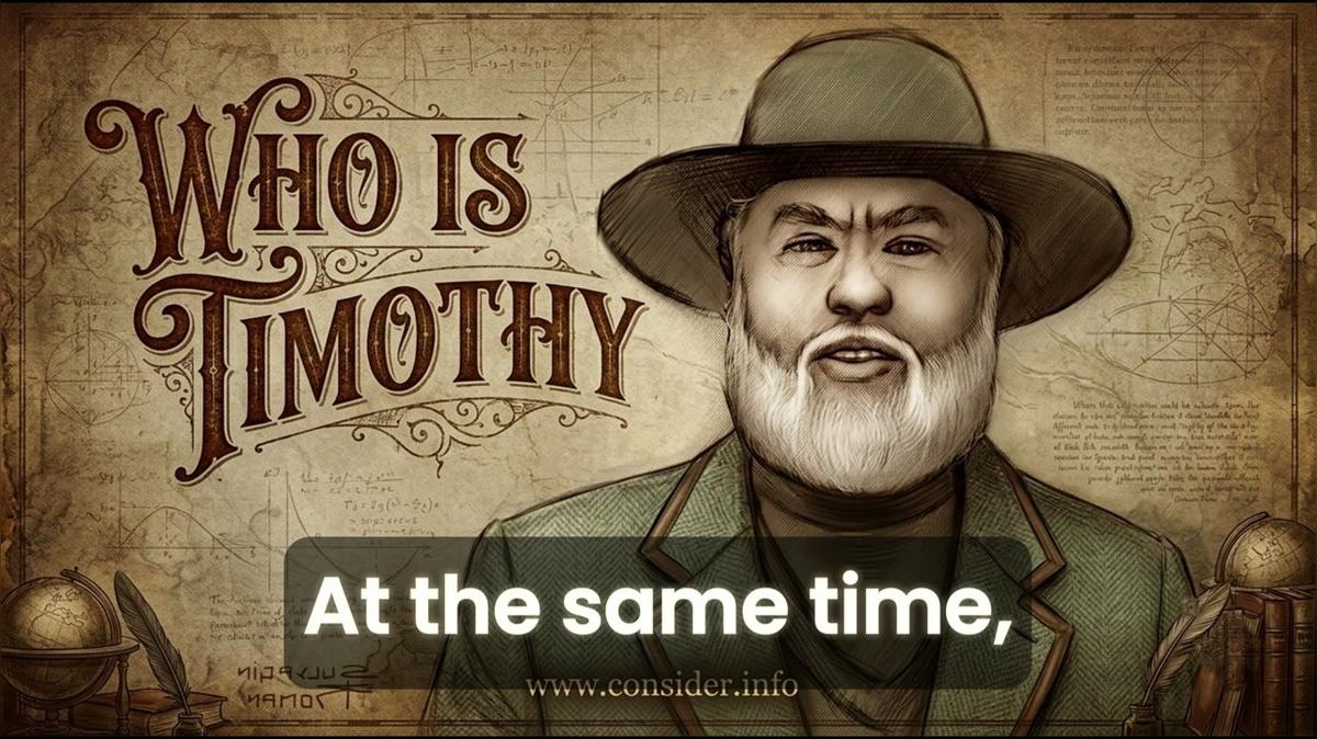 Who Is Timothy : clip