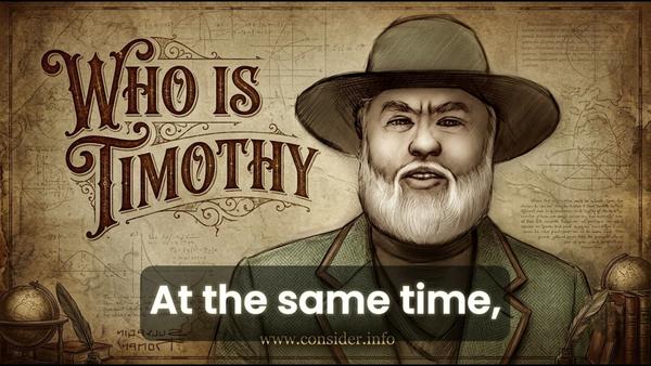 Who Is Timothy : clip