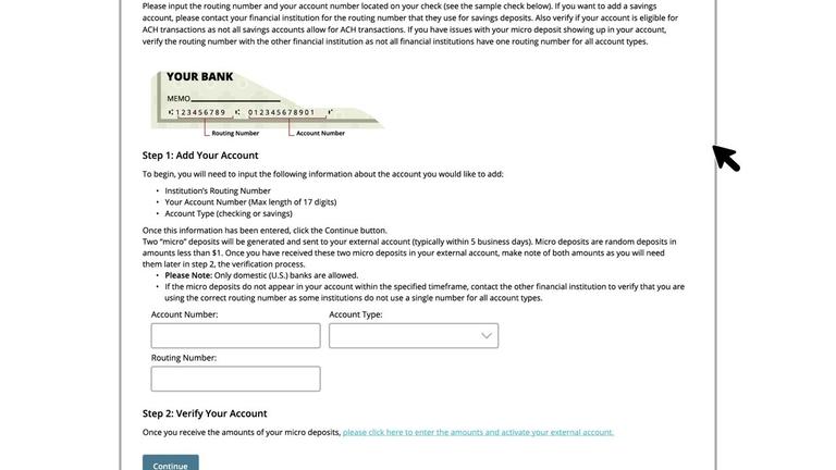 Q2OBB03a - Add &amp; Verify External Accounts