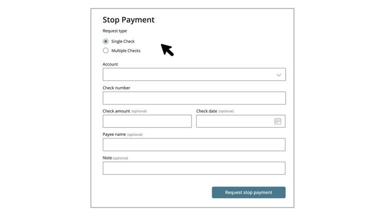 Q2OBB8a - Stop Payment