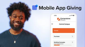 Mobile App Giving Walkthrough
