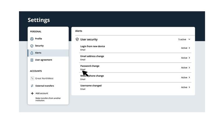 User Alerts