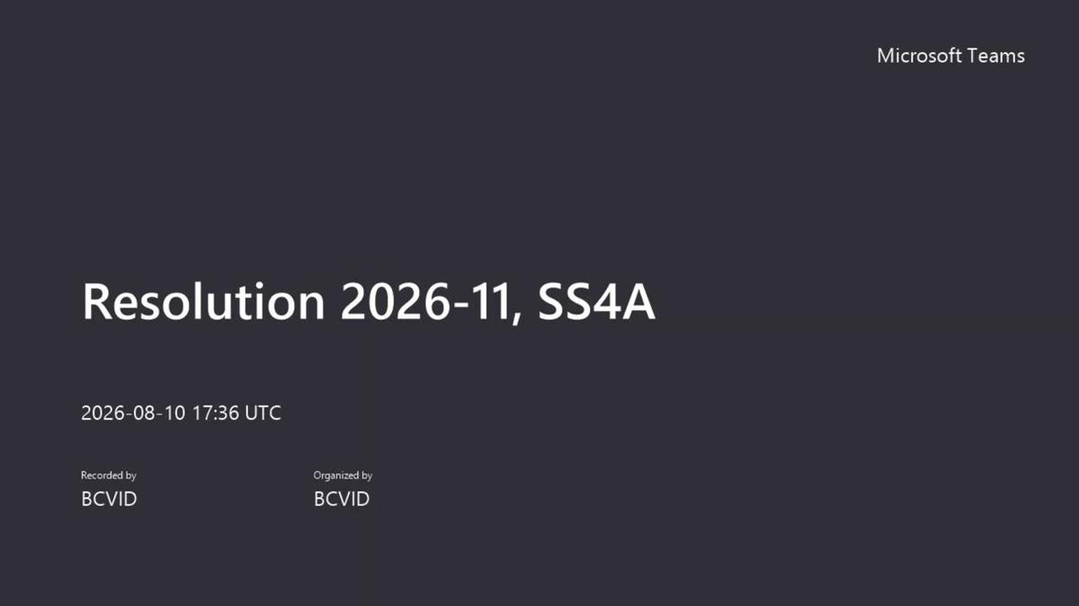 Resolution 2026-11, SS4A-20260810_113652-Meeting Recording