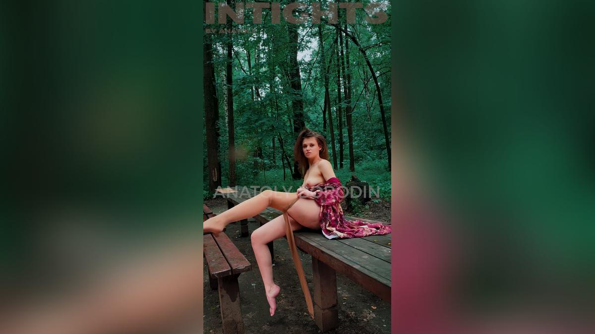 Ingrid Pantyhose in Forest — INTIGHTS #131