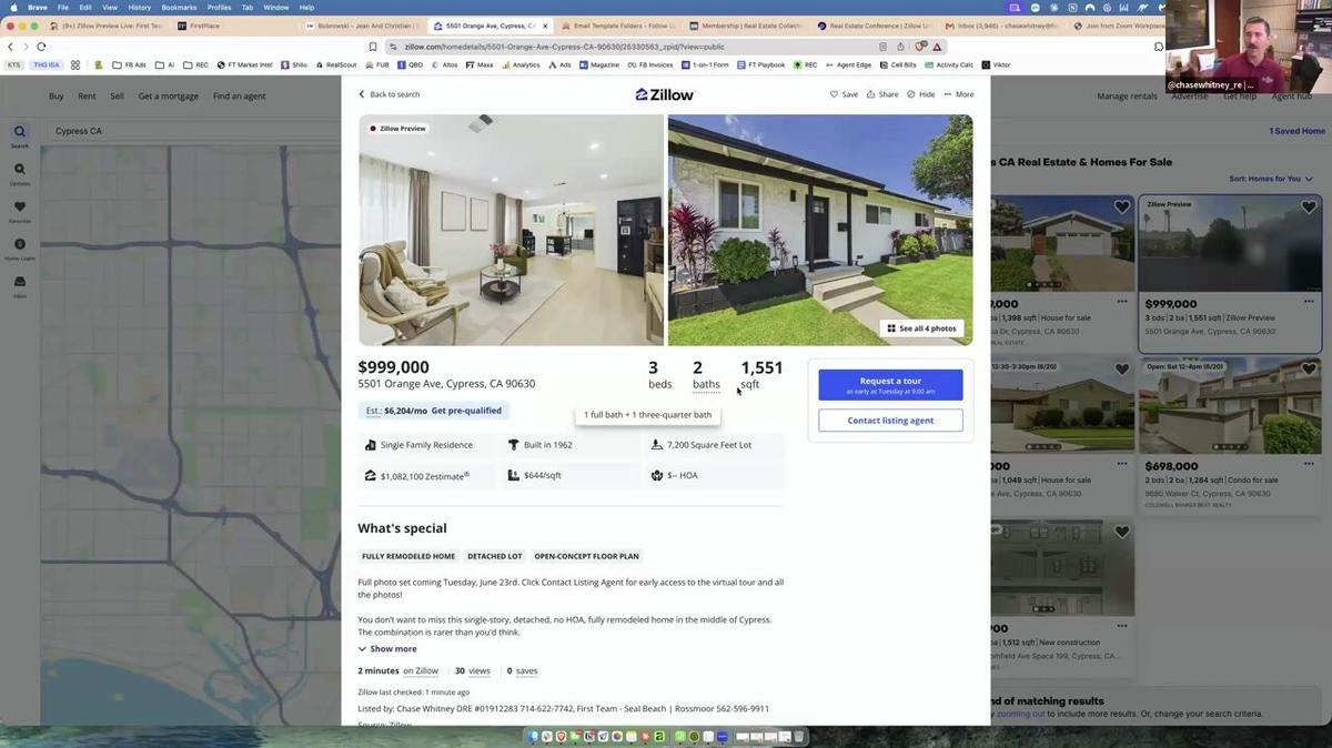 Zillow Preview Mastery: The Three-Day Competitive Advantage w/Chase Whitney (6-19-26)