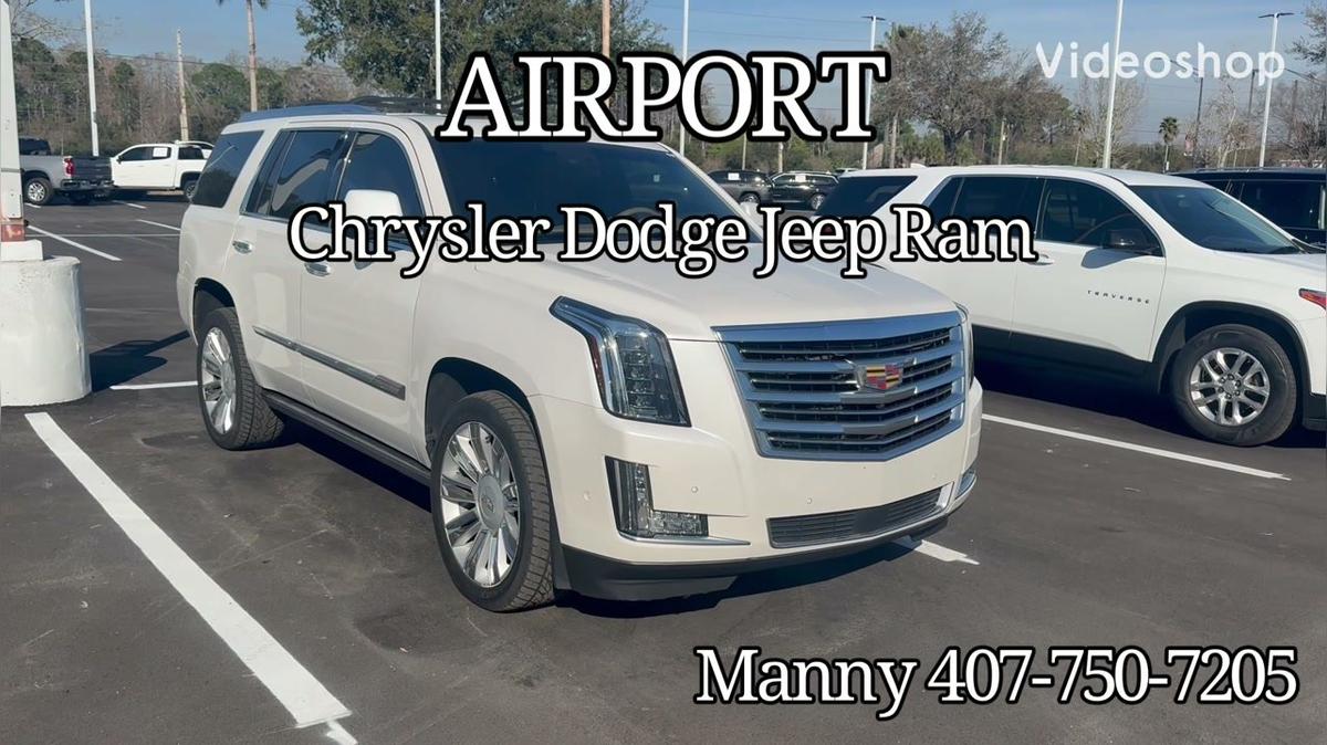 Michael's Escalade by Manny/AirportCDJR 407-750-7205