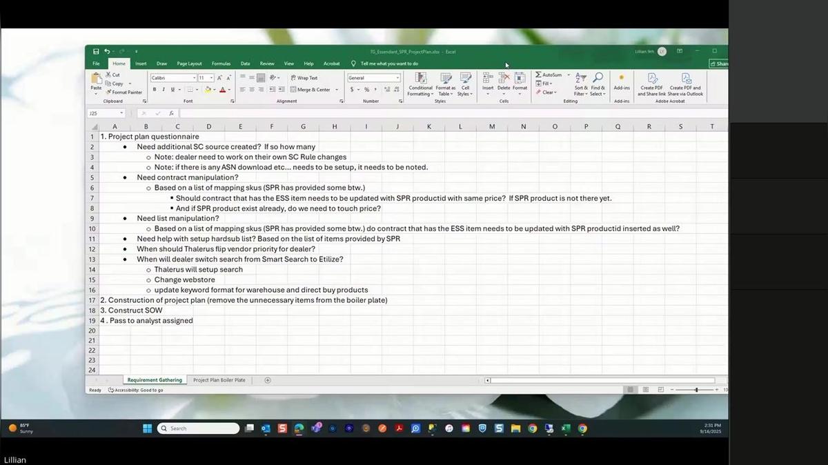 SPR Conversion Meeting (Sep 16, 2025)
