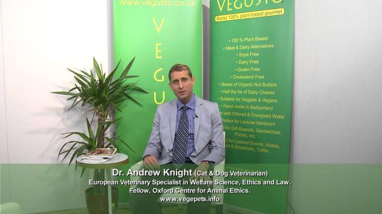 Dr. Andrew Knight introduces himself and his work with cats and dogs