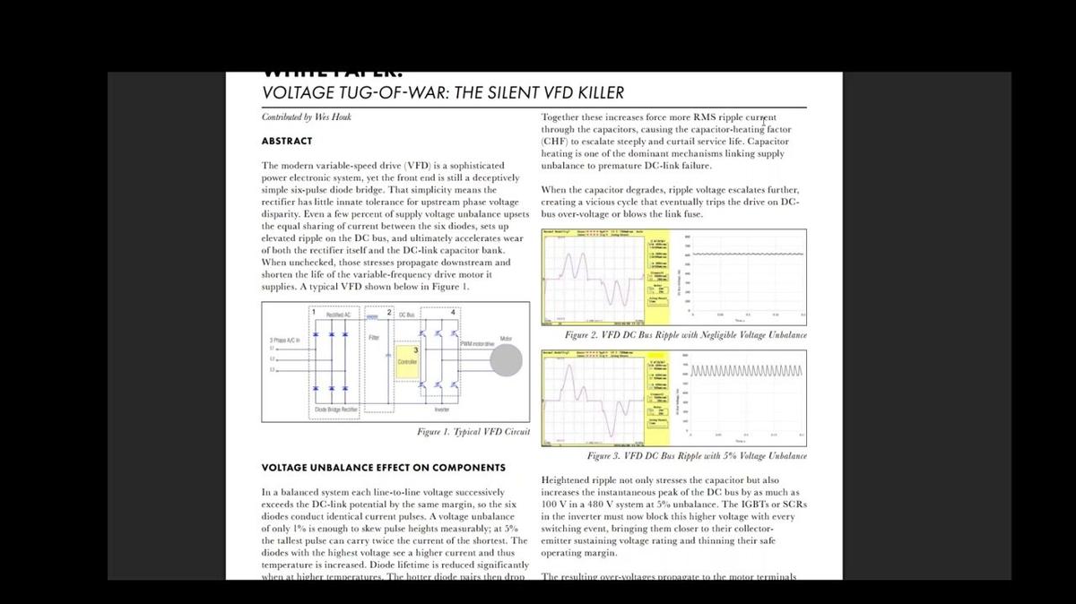 PMI Ask-a-Pro Webinar_ Voltage Tug-of-War_ The Silent VFD Killer