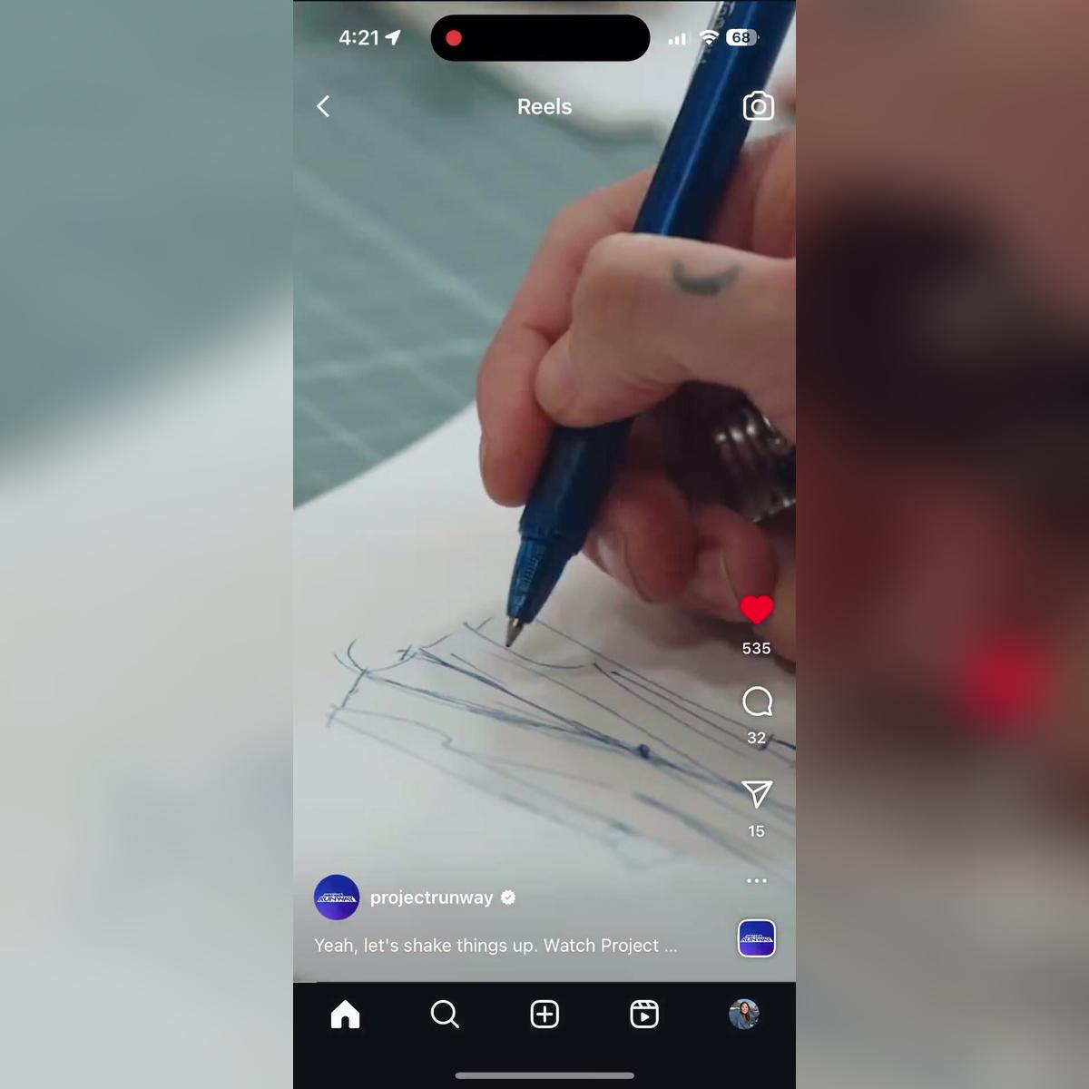 Bonus IG Post E6 Teaser Project Runway Pilot S21 8.27.25
