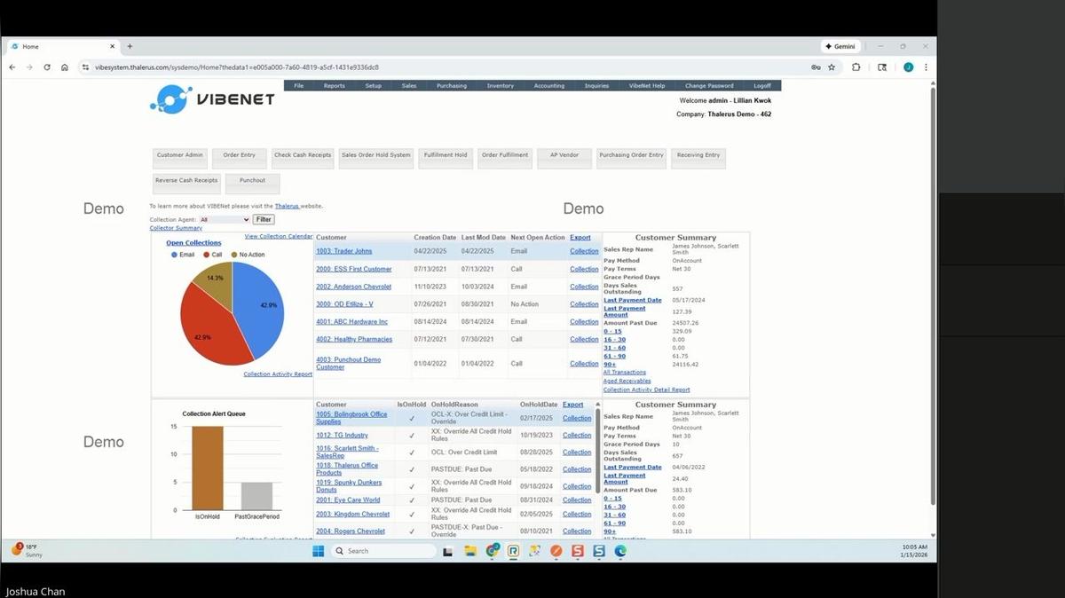 1-15-2026 Daily Process (Warehouse &amp; Accounting)