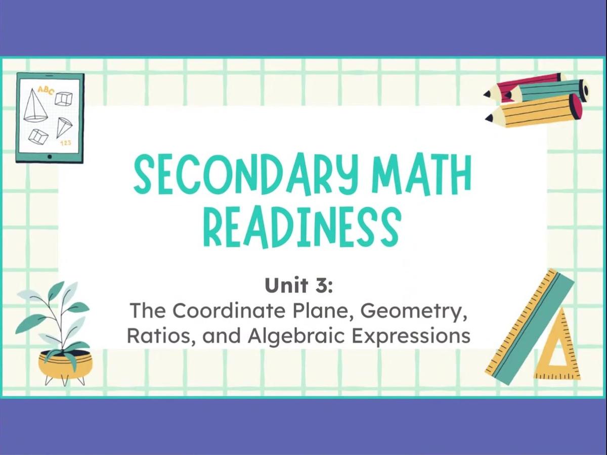 3.6 Perimeter and Area - Triangles - SMR-1
