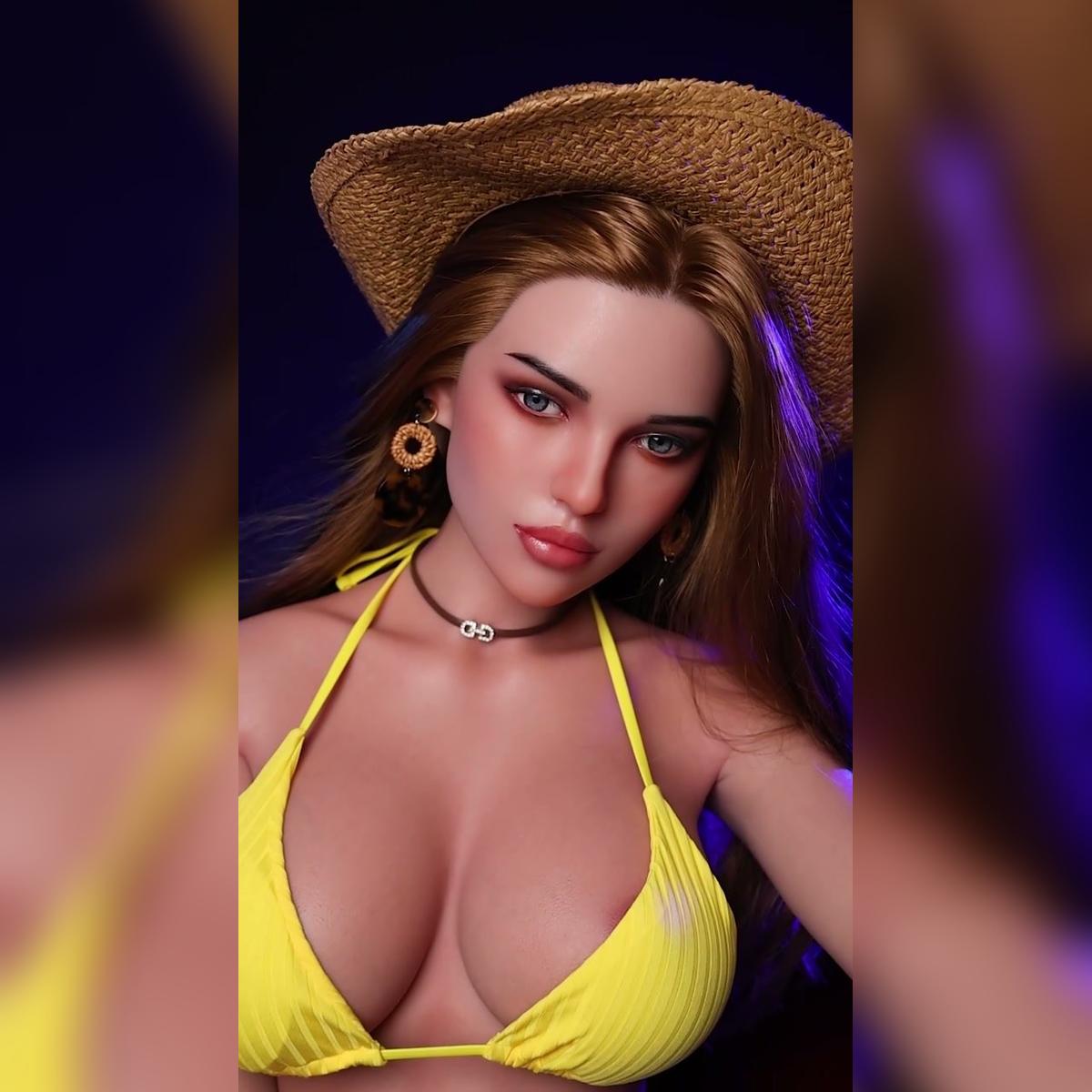 L 122 Life Size Realistic Silicone Sex Doll Fully Poseable Companion