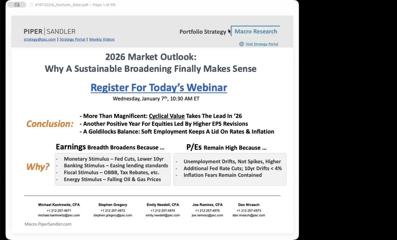Jan 7, 2026 (Market Outlook)