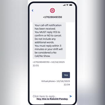 1. CalloOff triggers workflow