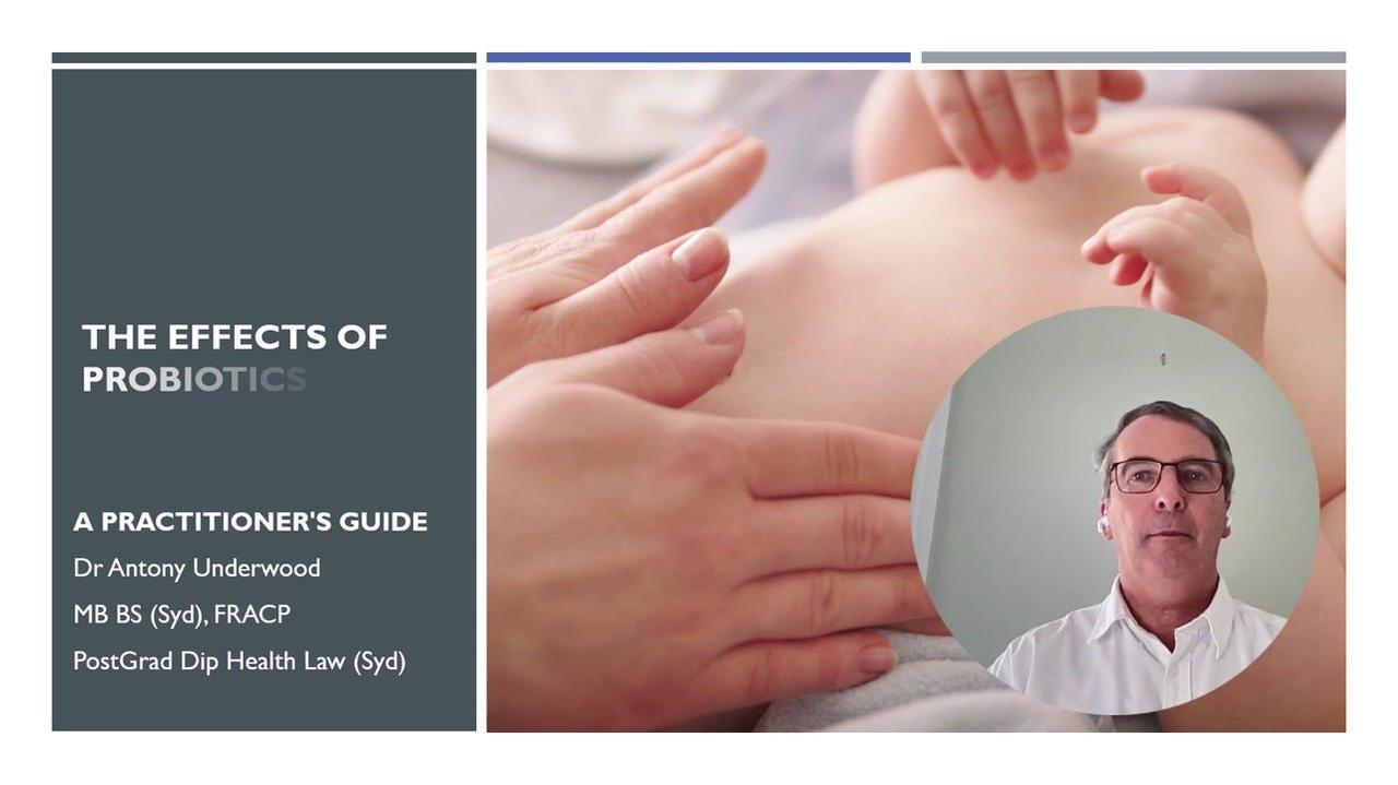 The effects of probiotics on the infant gut - Dr Underwood, Spectrumceuticals